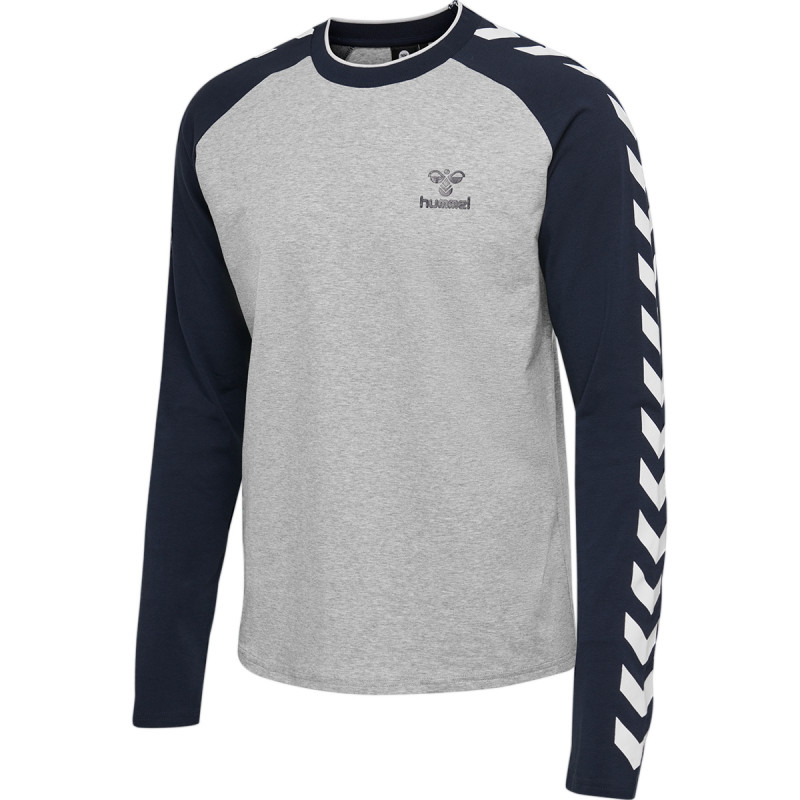 HUMMEL hmlMARK T-SHIRT L/S GREY